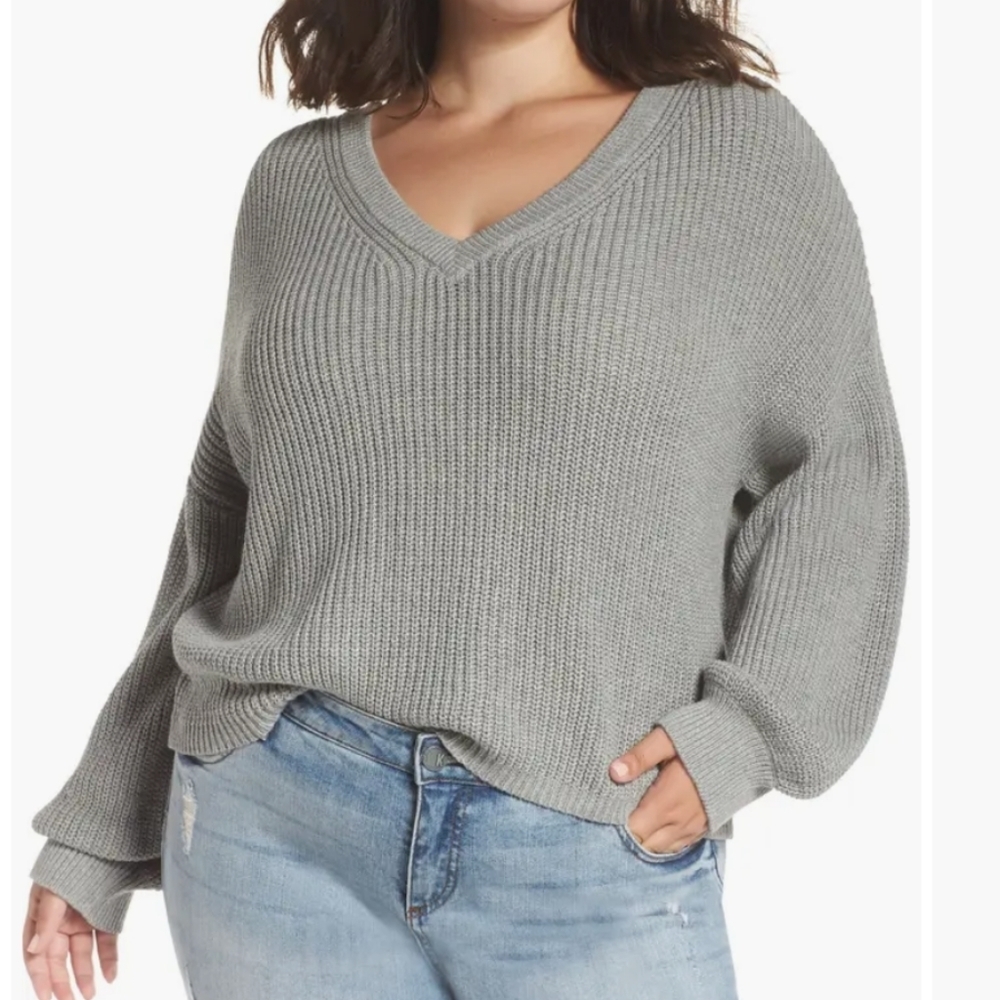 Notdstrom BP v neck sweater size XXL